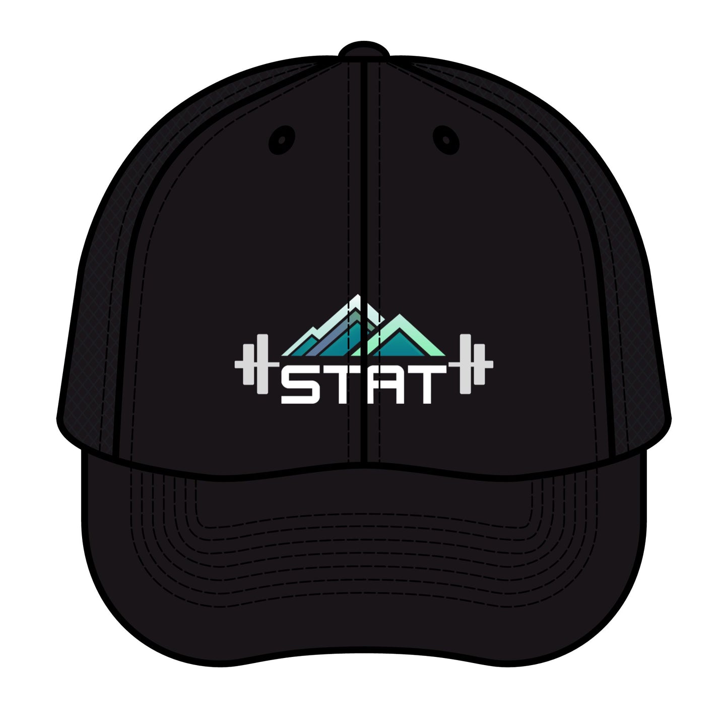 Stat Strength & Performance Mesh Trucker Hat (print)