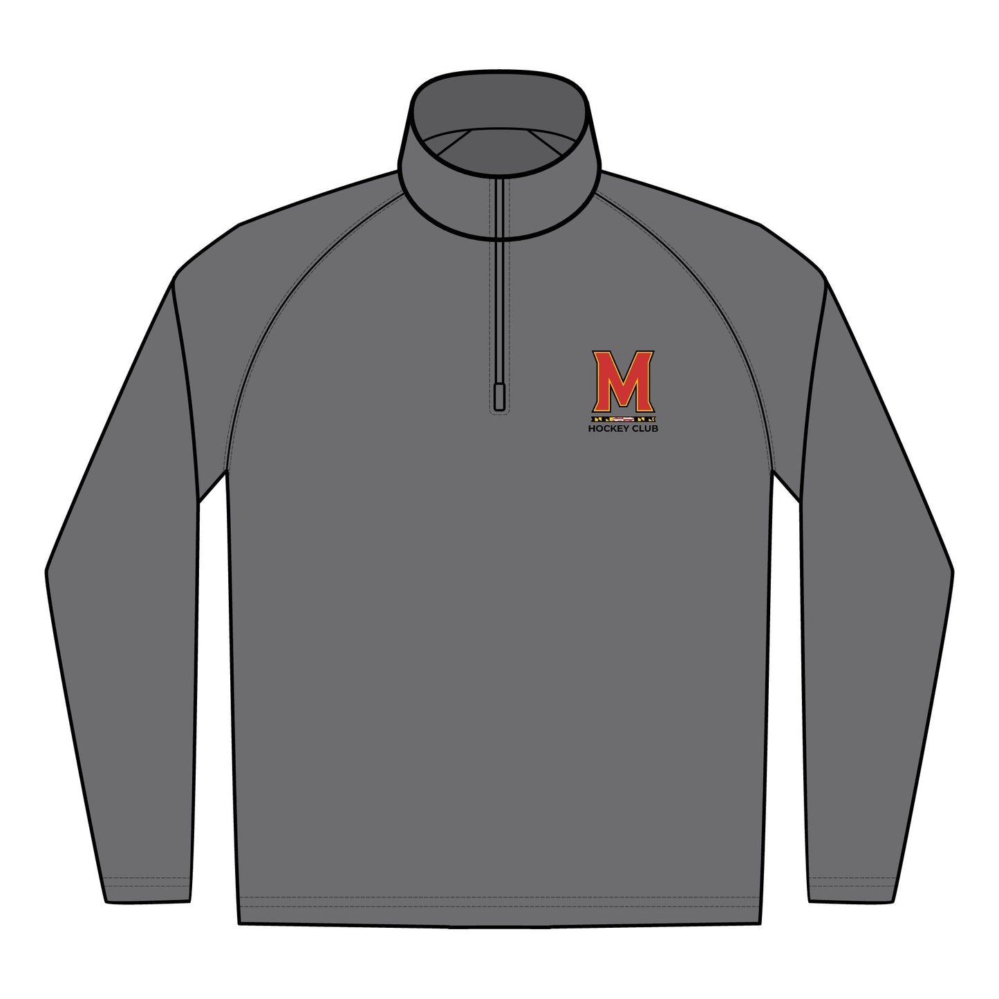 Maryland Hockey Sport-Wick Embroidered Quarter Zip