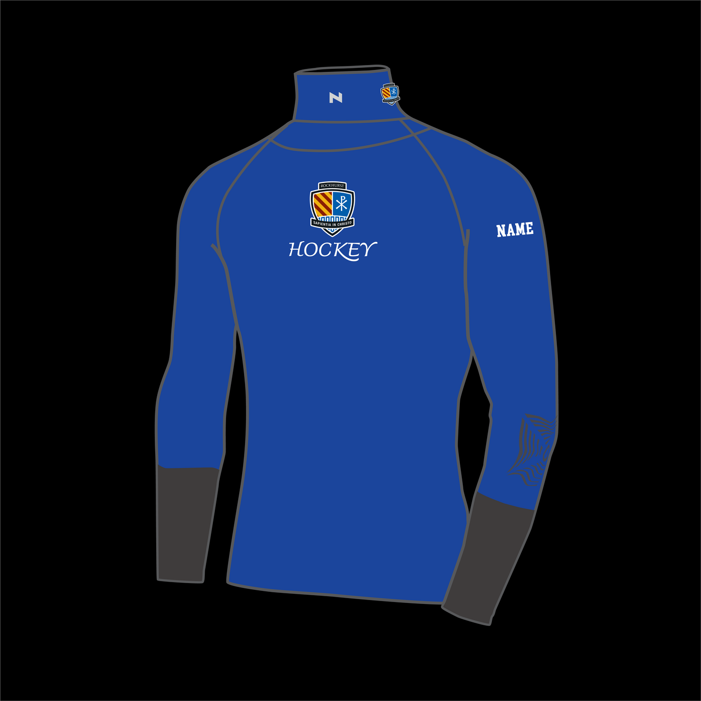 Rockhurst High School Customized Neck Guard Shirt