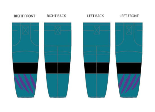 Wolves Premium Printed Socks