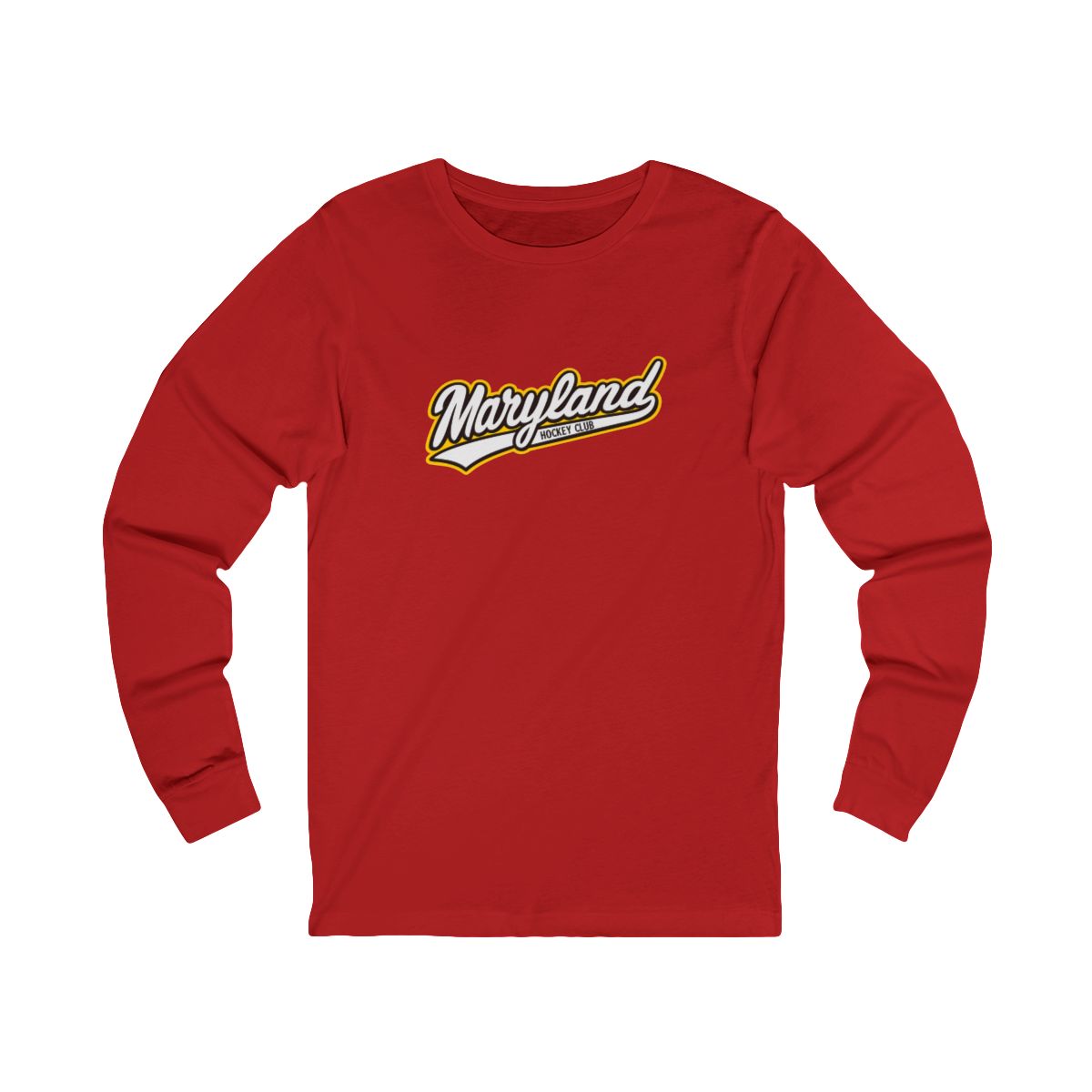 Maryland Hockey Club Long Sleeve Shirt | Script Logo